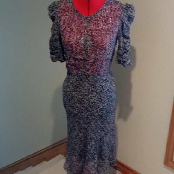 Pre-owned Isabel Marant H&M Pretty Dress Size 4 - Picture 4 of 11